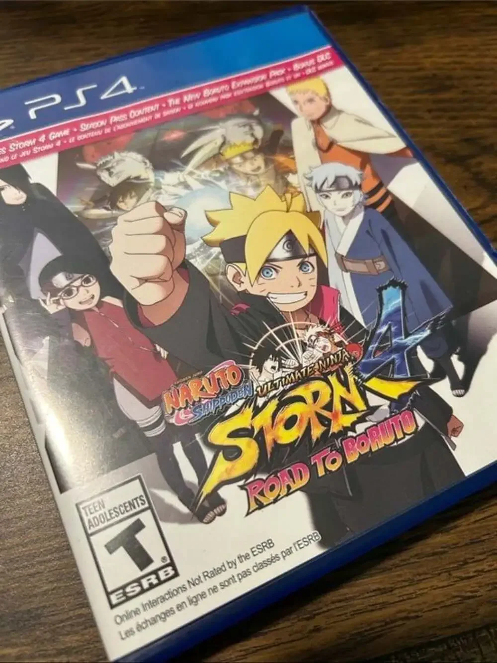 Sony PS4 Naruto Shippuden: Ultimate Ninja Storm 4 Road to Boruto - Blue Case